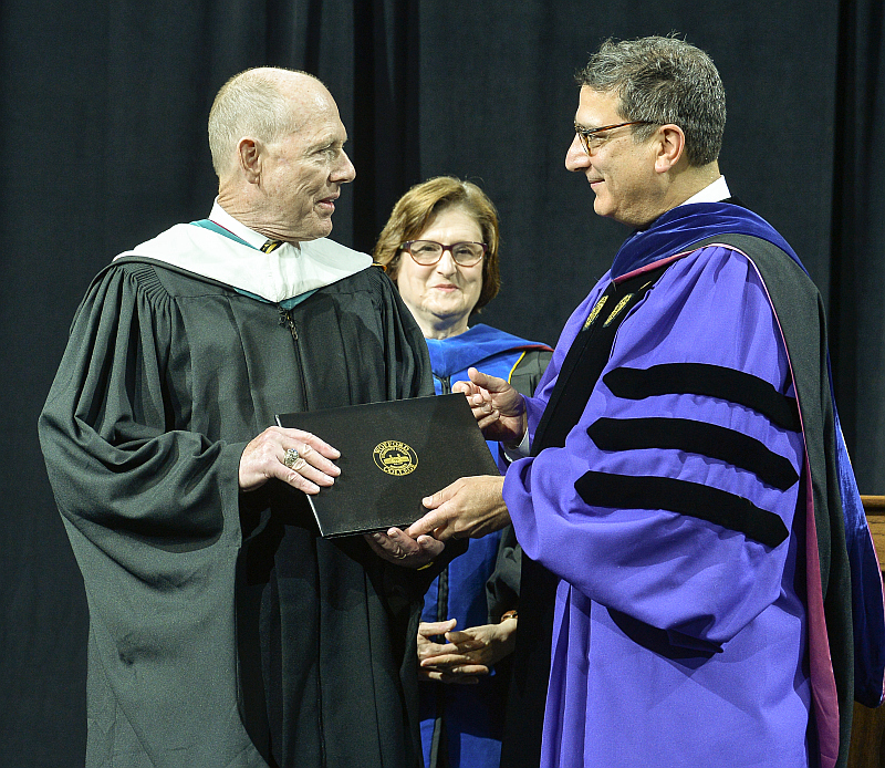 Wofford College conferred an honorary Doctor of Humanities degree upon Mike LeFever, SCICU President and CEO,  during its 2018 Commencement Exercises on May 20.  LeFever has championed independent higher education advocacy efforts in South Carolina and nationally for more than ten years.