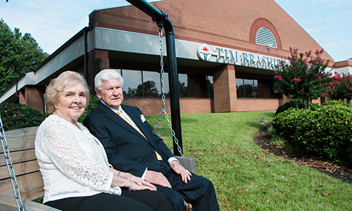 Dr. T. Walter and Christine Brashier continue as generous supporters of North Greenville University.