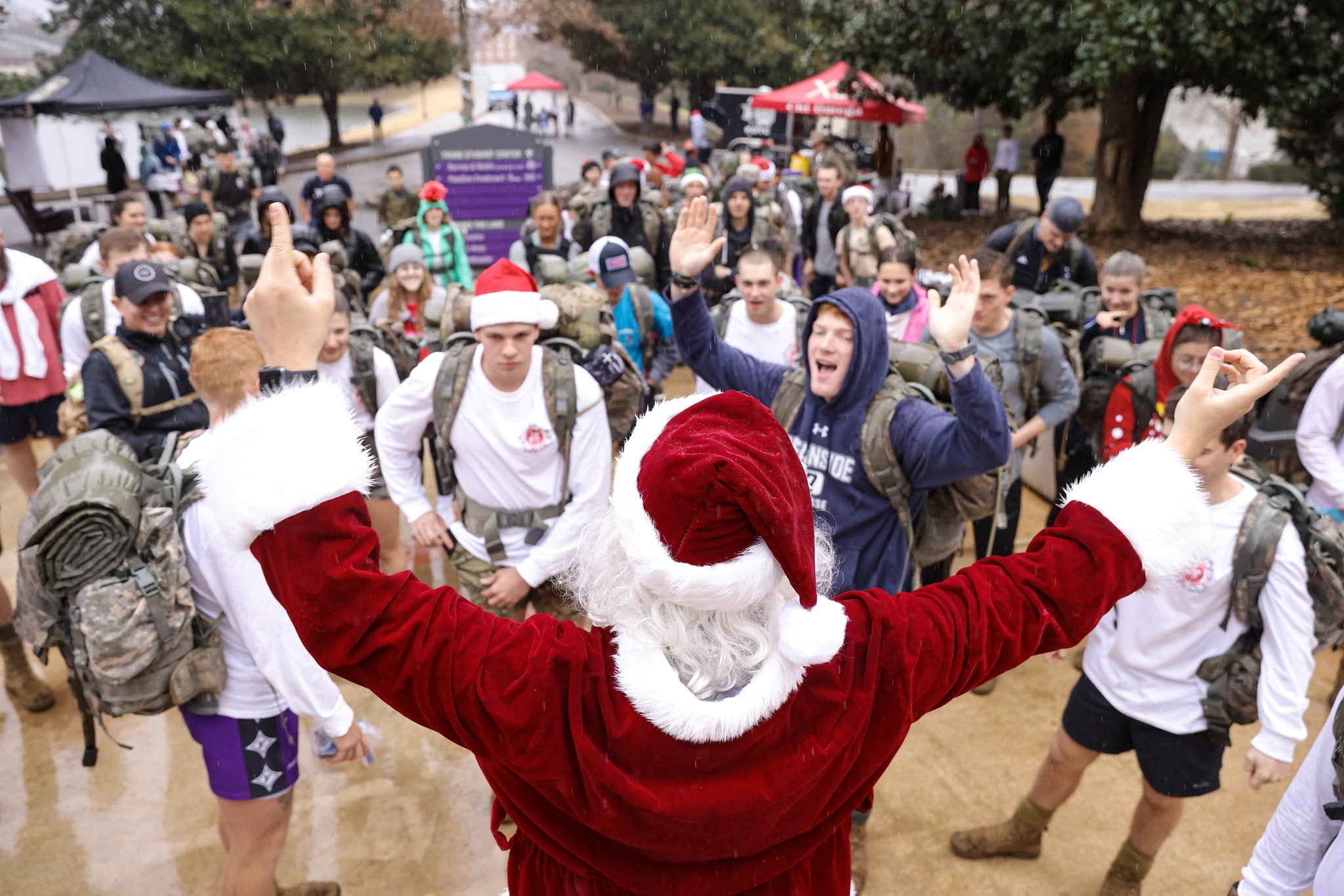 Furman University Rudolph Ruck and Toy Drive