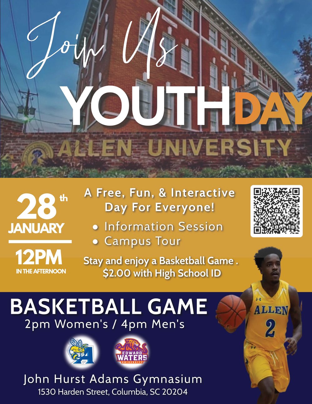 Allen University Youth Day Jan. 28, 2023