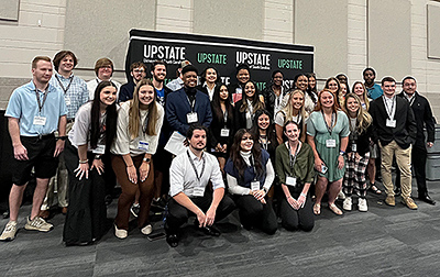 SMC students demonstrated their strengths in research and presentation skills during the 19th Annual SC Upstate Research Symposium, with two presenting groups earning prizes for their poster presentations.
