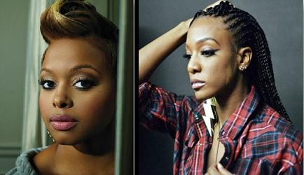 Grammy Award-winning R&B and soul singer/songwriter Chrisette Michele (L) & Contemporary R&B artist JoiStaRR  (R)