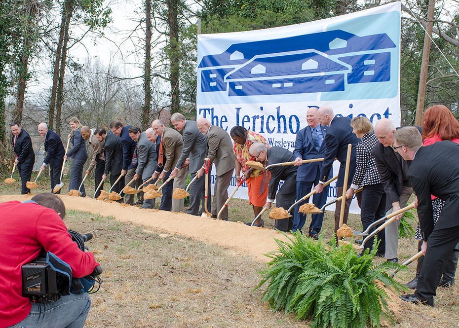 Ground Breaking for Southern Wesleyan's Jericho Project for Special Needs Students