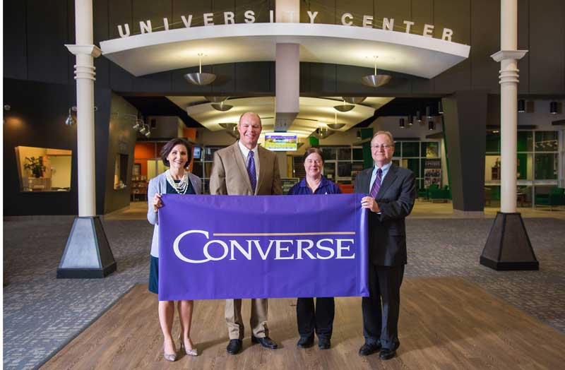 Converse College is joining SCICU member institutions Anderson University and Furman University as academic members of the University Center of Greenville.