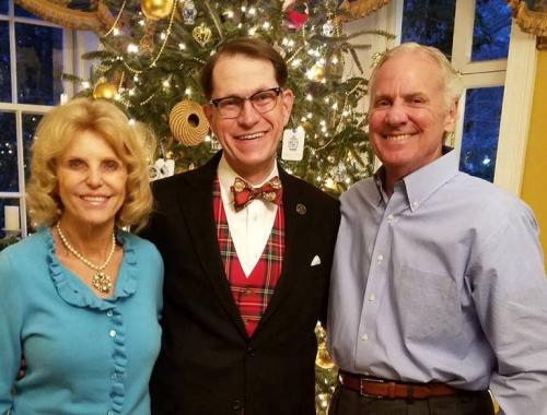 SCFirst Lady Peggy McMaster; Tommy Windsor, Limestone College Alum/Board of Trustees Member and SC Governor's Office Director of Boards and Commissions; and SC Governor Henry McMaster