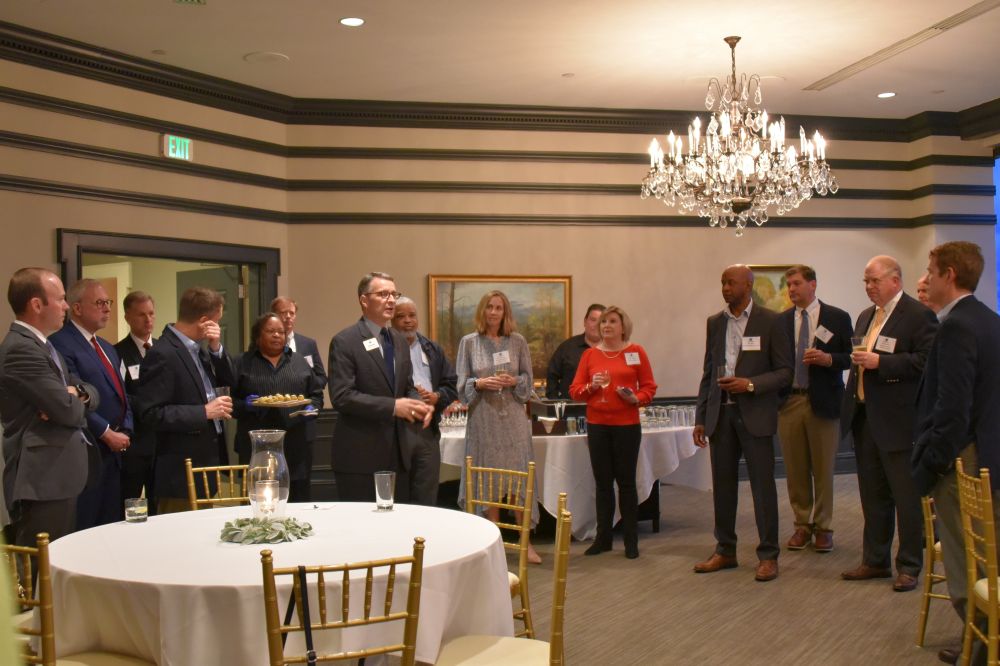 SCICU President & CEO Jeff Perez welcomed college presidents, trustees, and guests to the March 9 SCICU Trustee Appreciation Reception.