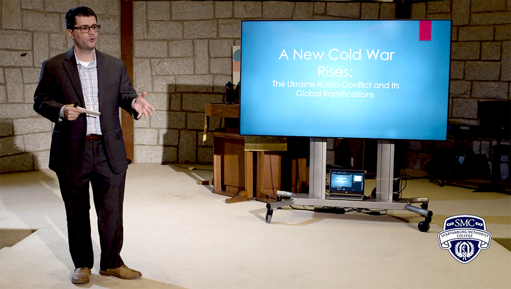 Spartanburg Methodist College History/Anthropology Professor Cole Cheek: The Ukraine-Russia conflict and its global ramifications