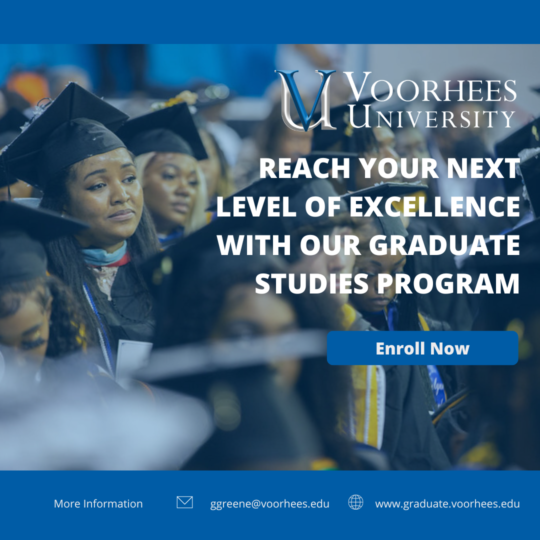 Voorhees University graduate studies program