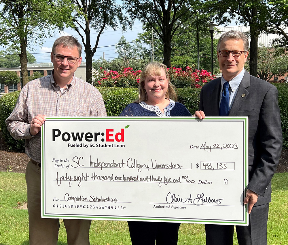 Power:Ed awarded SCICU $48,135 for student completion grants in May 2023.