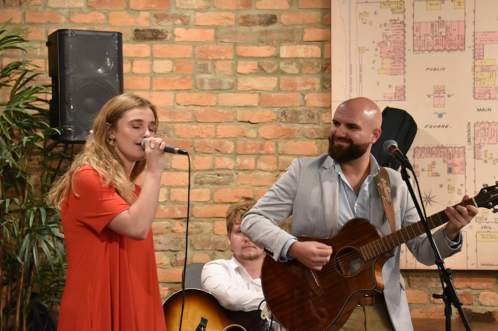 AUthenticity entertains SCICU trustees and guests at Oct. 9 reception.