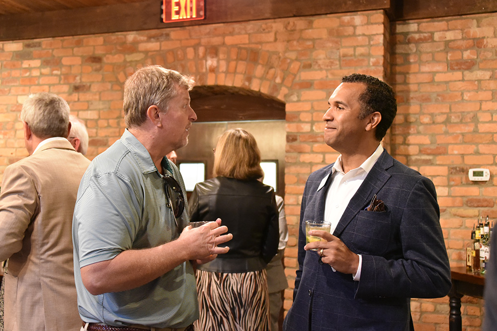 (L-R) SCICU Trustee David Harrell and Columbia College President John Dozier