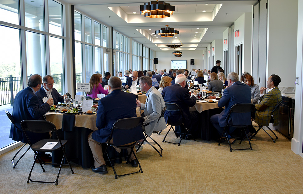 Luncheon attendees at the Oct. SCICU board luncheon